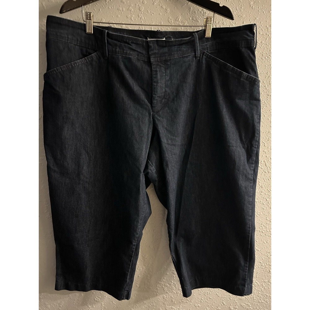 New Sz 24W Lee Just Below The Waste Denim Capri  #1348*1.5